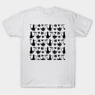 Teapots and Tea Cups T-Shirt